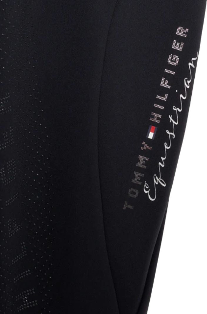 Tommy Hilfiger Equestrian Riding Leggings Monaco FullGrip Black