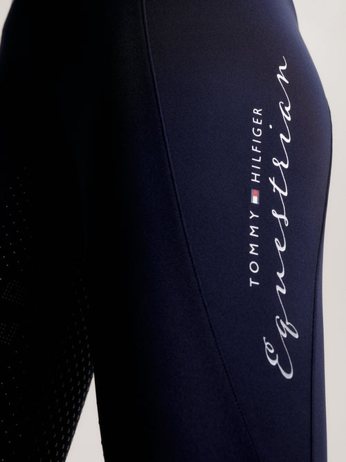 Tommy Hilfiger Equestrian Riding Leggings Tampa FullGrip Desert Sky