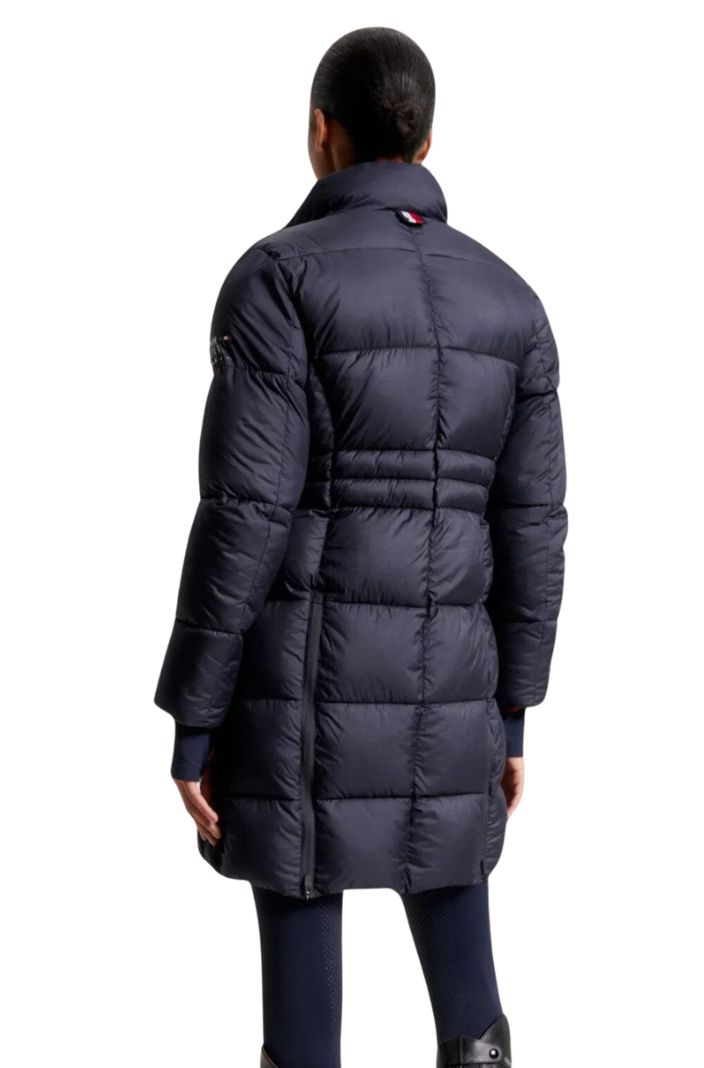 Tommy Hilfiger Equestrian Reitmantel Long Coach Desert Sky