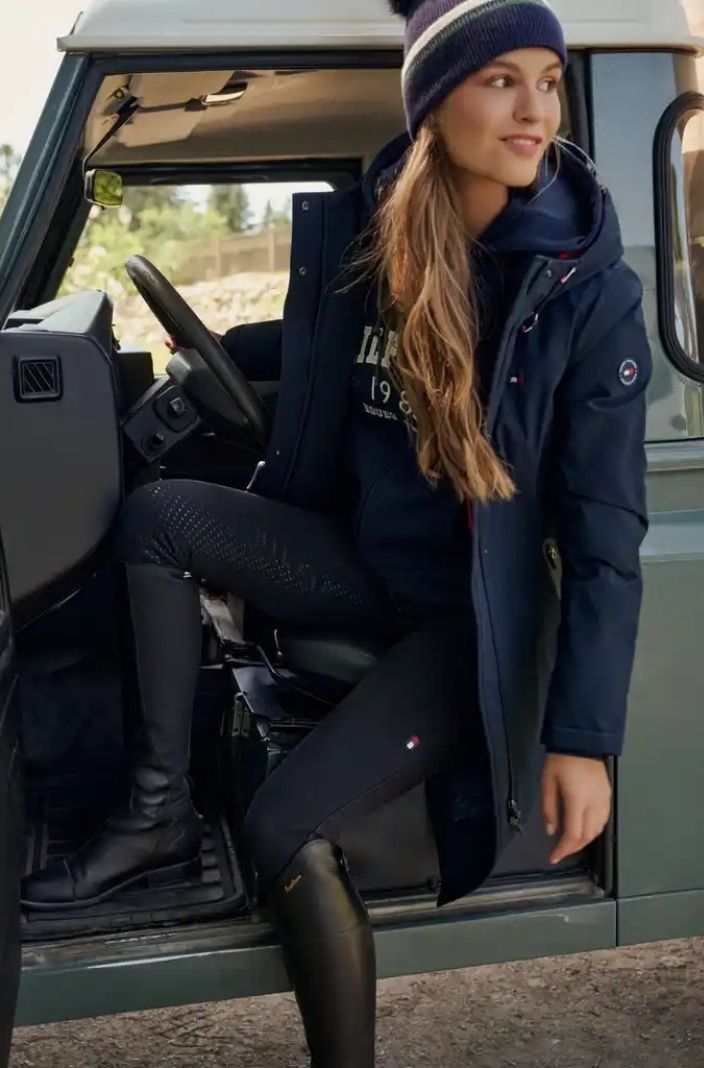 Tommy Hilfiger Equestrian Reitparka Palisade Desert Sky