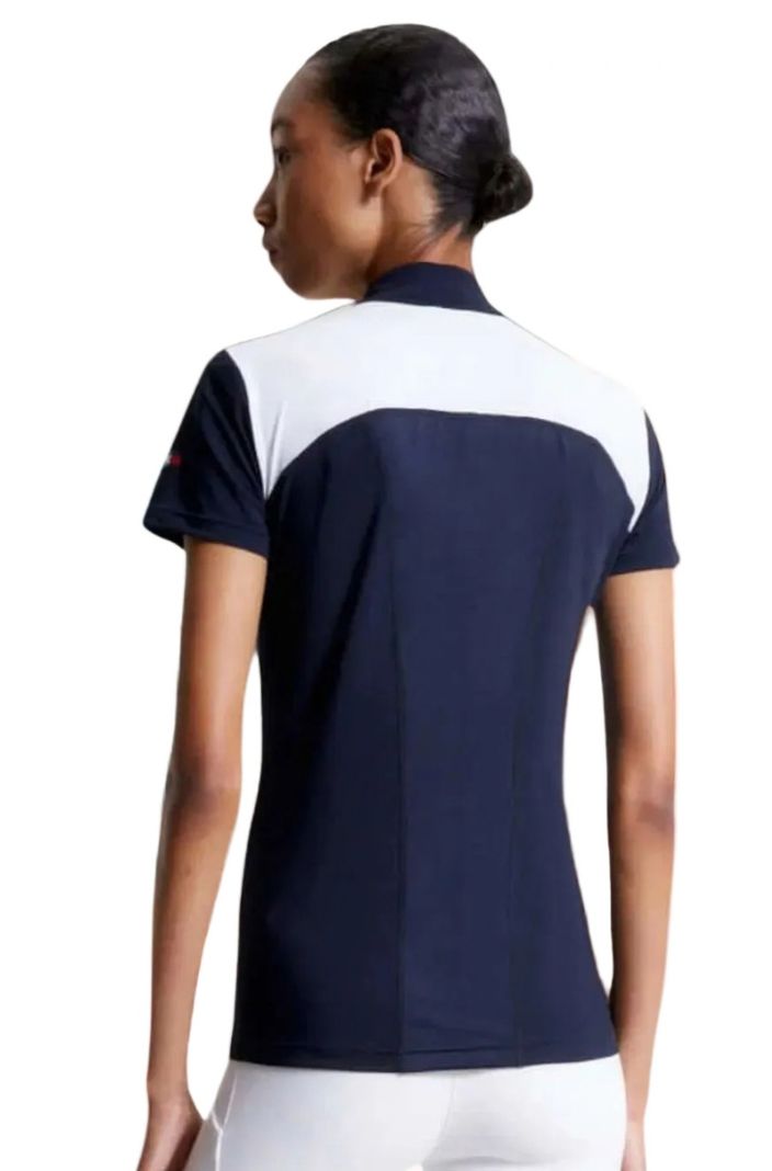Tommy Hilfiger Equestrian Reitshirt Denver Cooling Optic White
