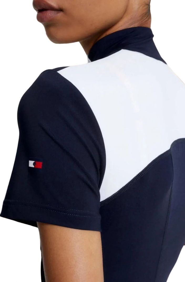 Tommy Hilfiger Equestrian Reitshirt Denver Cooling Optic White