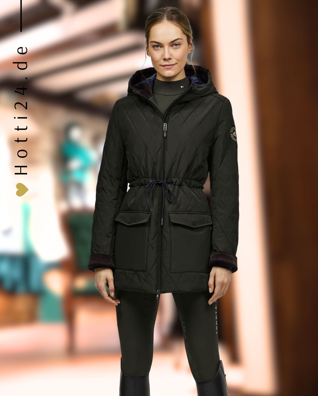 Tommy Hilfiger Equestrian »Steppjacke Forest Pine