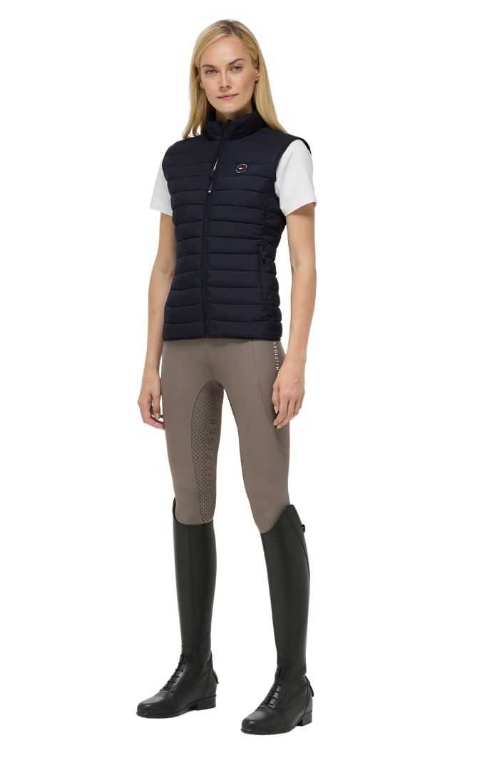 Tommy Hilfiger Equestrian Vest Serano Desert Sky