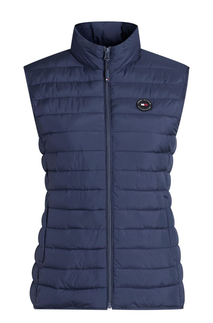 Tommy Hilfiger Equestrian Weste Serano Faded Indigo