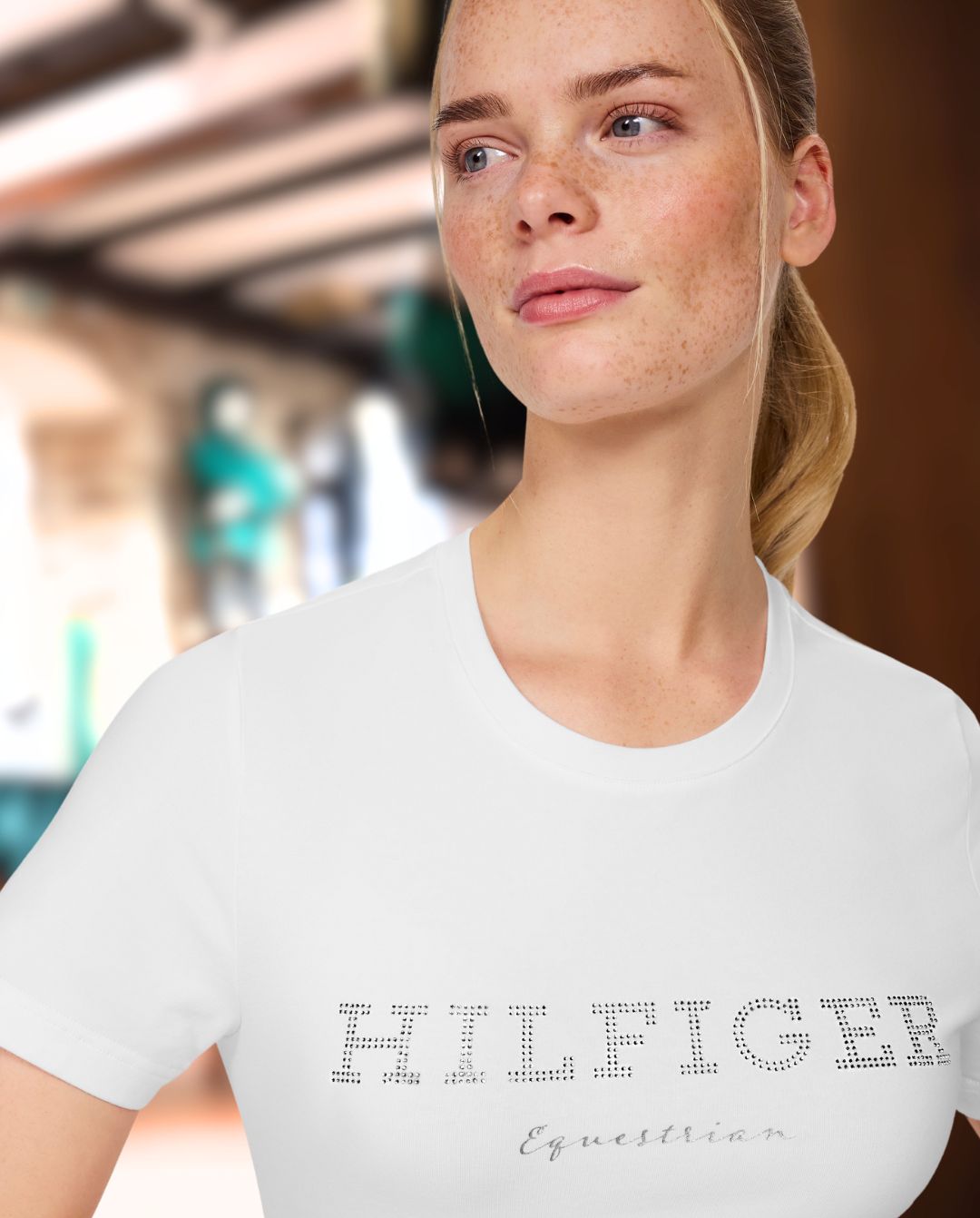 TOMMY HILFIGER »T-Shirt Belmont White