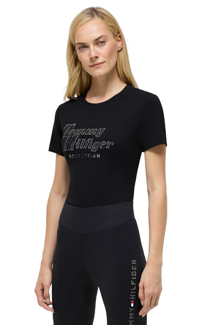 tommy-hilfiger-equestrian-damen-t-shirt-malibu-rhinestone-black-th17wsst136-003