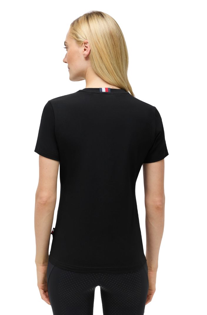 Tommy Hilfiger Equestrian »T-Shirt Malibu Rhinestone Black