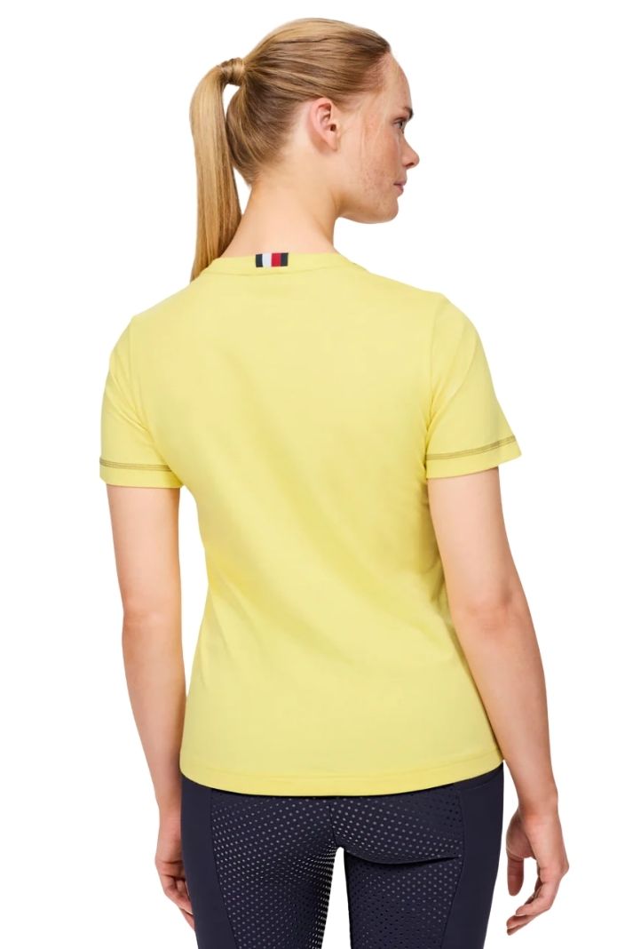 Tommy Hilfiger Equestrian T-Shirt Newport Graphic Citron Ella