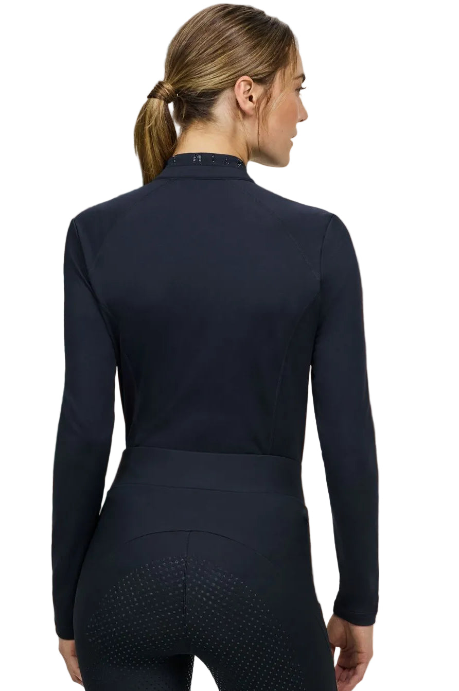 Tommy Hilfiger Equestrian Reitshirt Langarm Beth Desert Sky