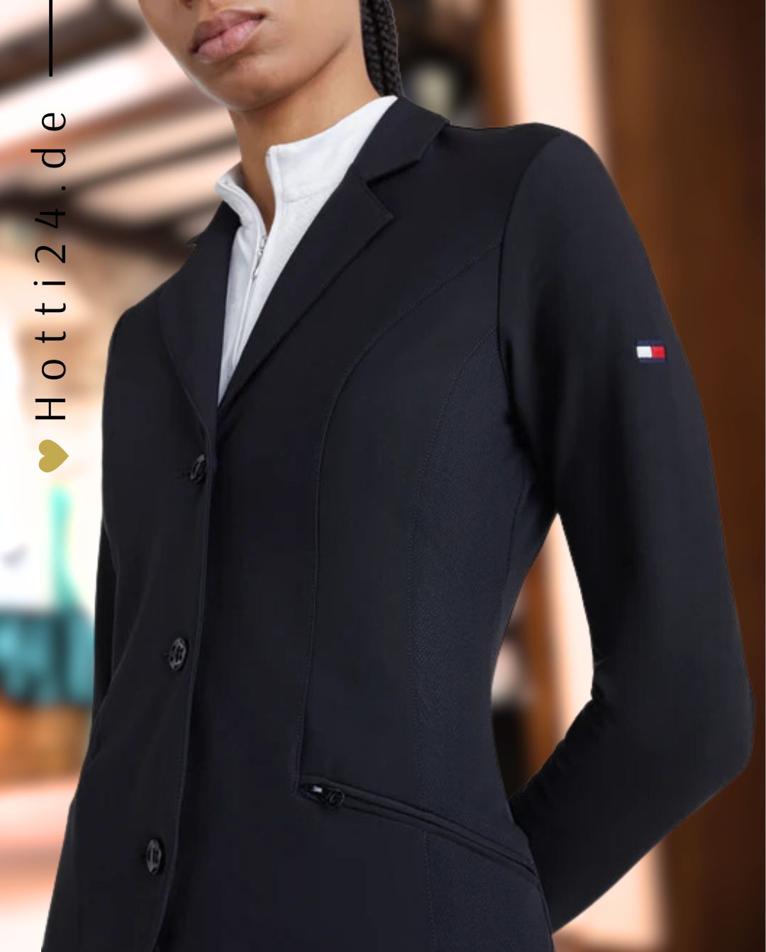 TOMMY HILFIGER »Turniersakko Performance Black