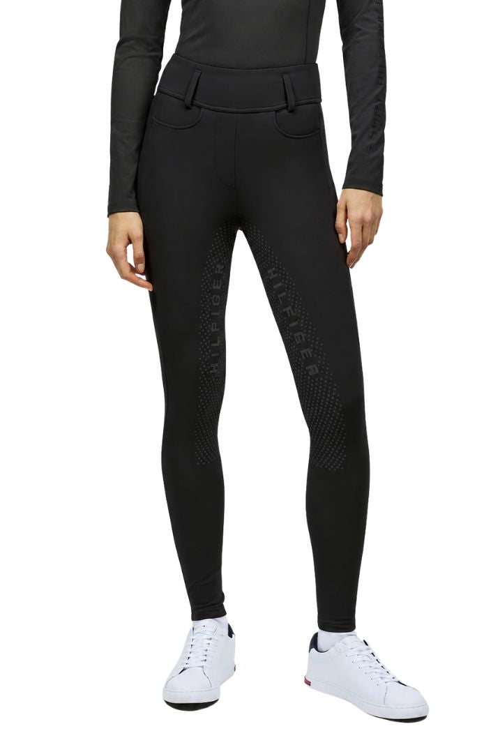 Tommy Hilfiger Equestrian Reithose Vermont FullGrip Schwarz