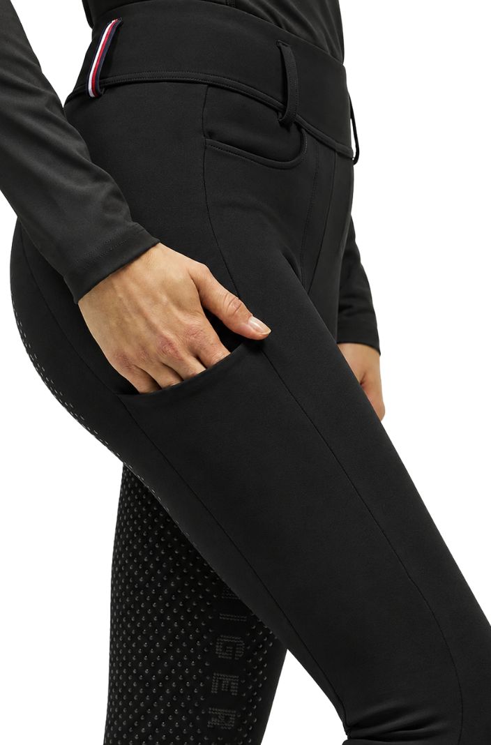 Tommy Hilfiger Equestrian Reithose Vermont FullGrip Schwarz