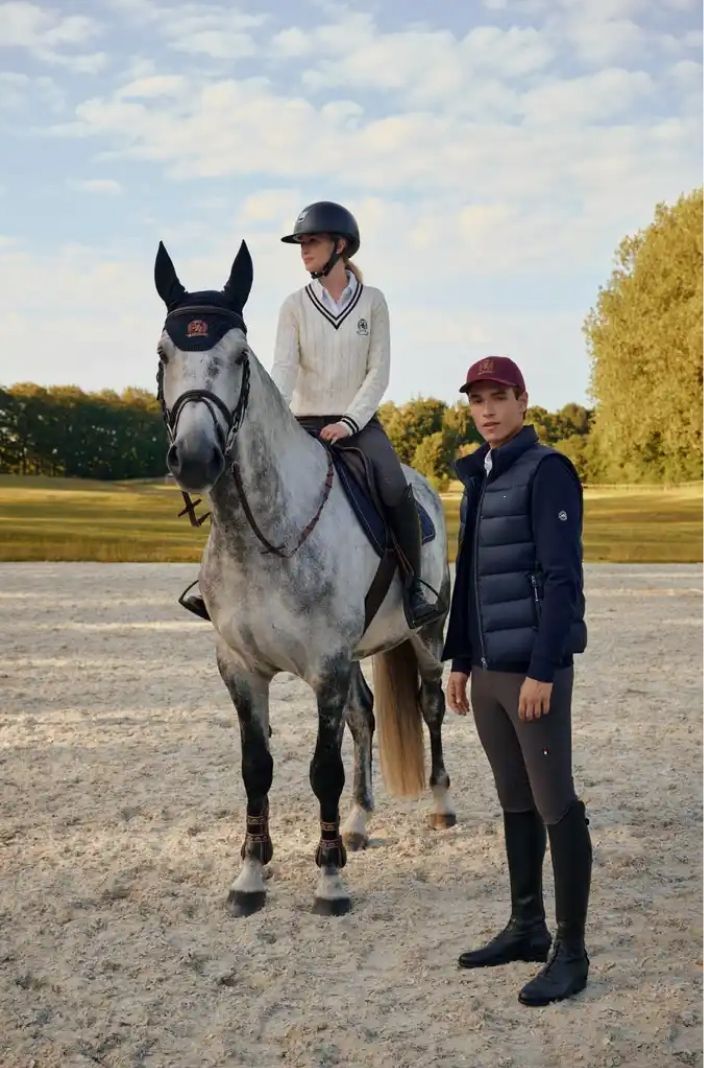 Tommy Hilfiger Equestrian Fliegenhaube Baxter Desert Sky