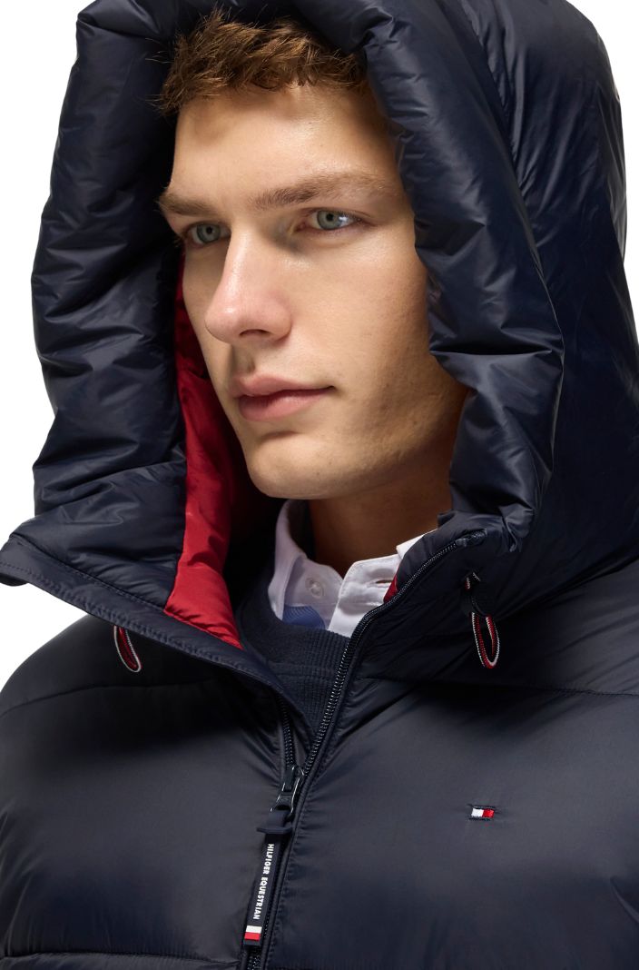 Tommy Hilfiger Equestrian Puffer Jacke Morrison Desert Sky