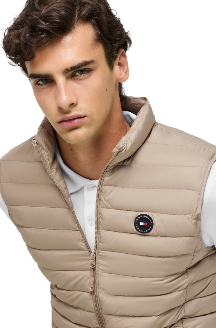 Tommy Hilfiger Equestrian Vest Montero Beige