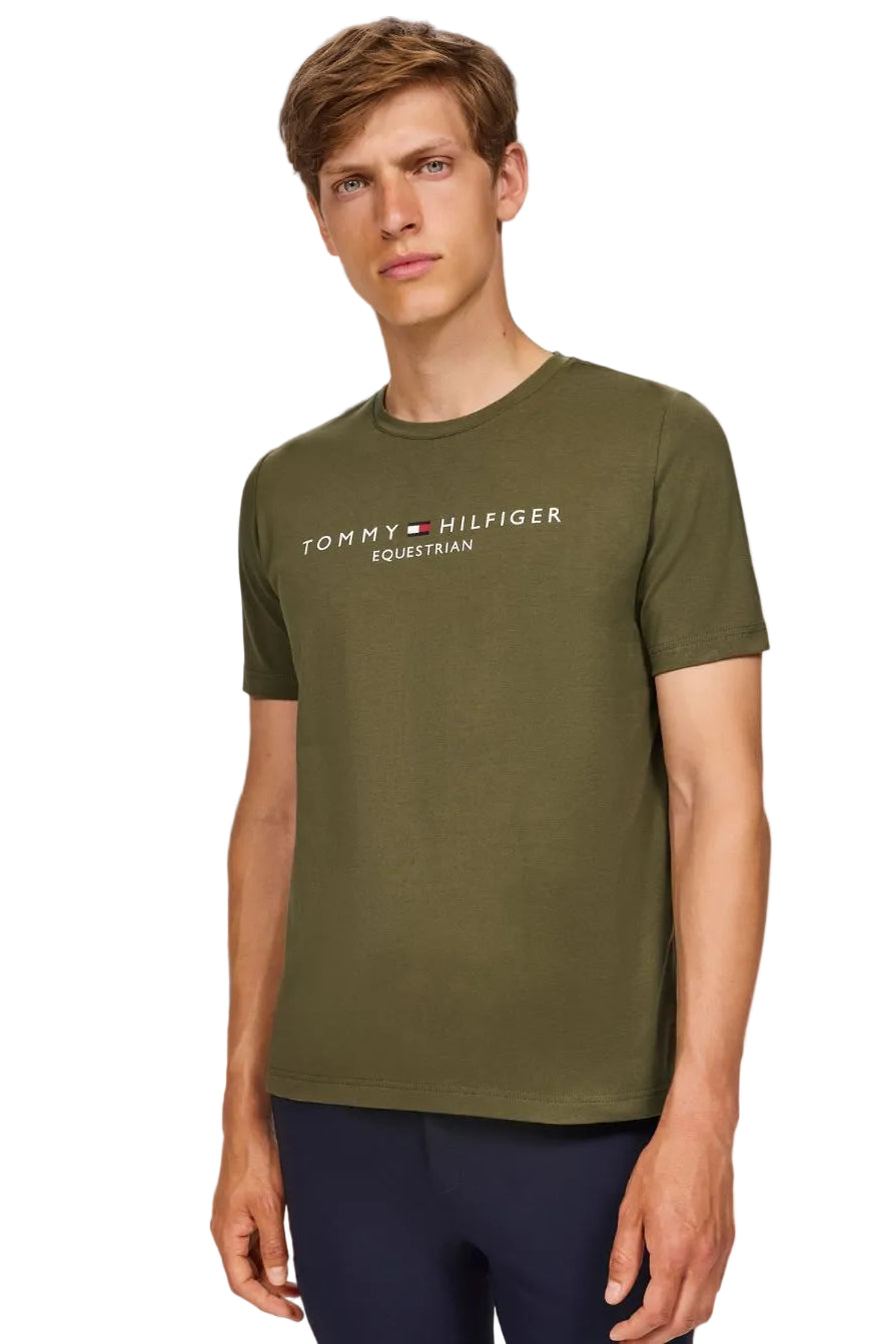tommy-hilfiger-equestrian-herren-t-shirt-williamsburg-utility-olive-th13msst757-056-kaufen-www.hotti24.de