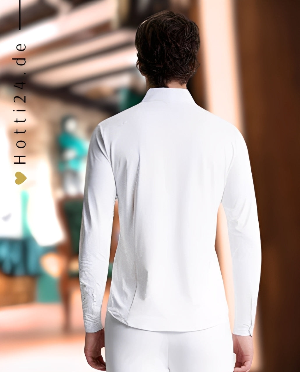 TOMMY HILFIGER »Turniershirt Amsterdam Optic White
