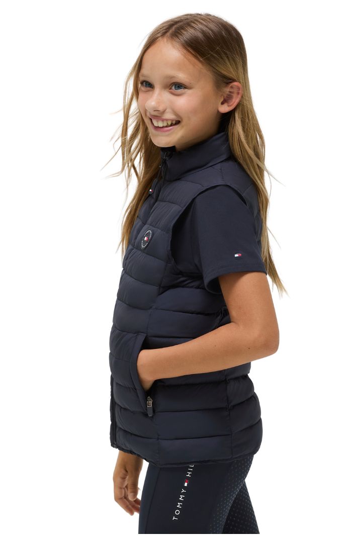 Tommy Hilfiger Equestrian »Kids Steppweste Serano Desert Sky