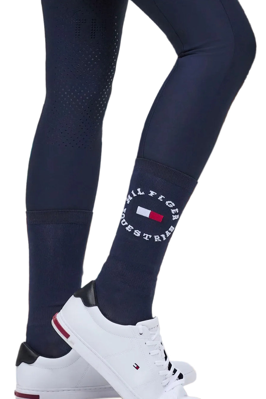 Tommy Equestrian Reitsocken Leon Desert Sky