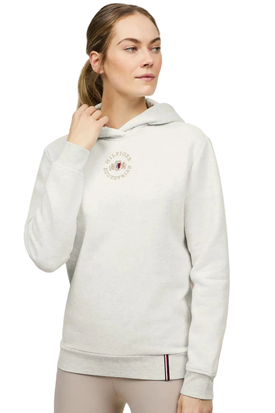 Tommy Hilfiger Equestrian Unisex Hoodie Grove Ecru