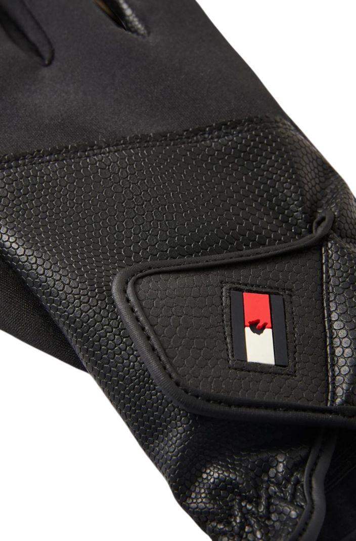 Tommy Hilfiger Equestrian Reithandschuhe Bryce Schwarz