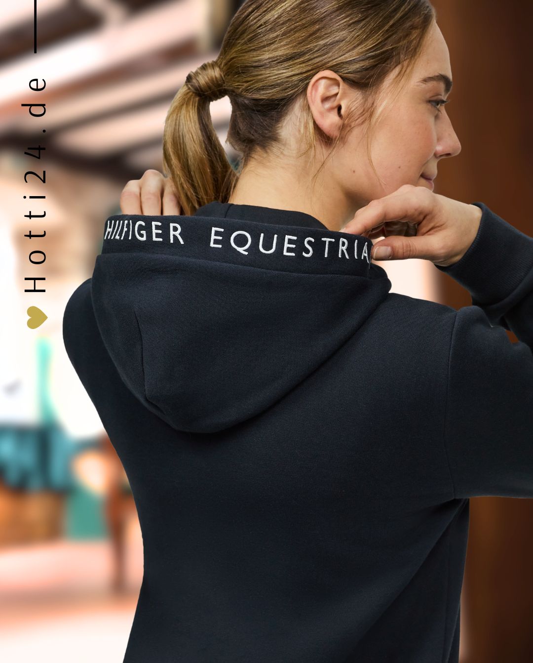 Tommy Hilfiger Equestrian »Trainingsjacke Union Desert Sky