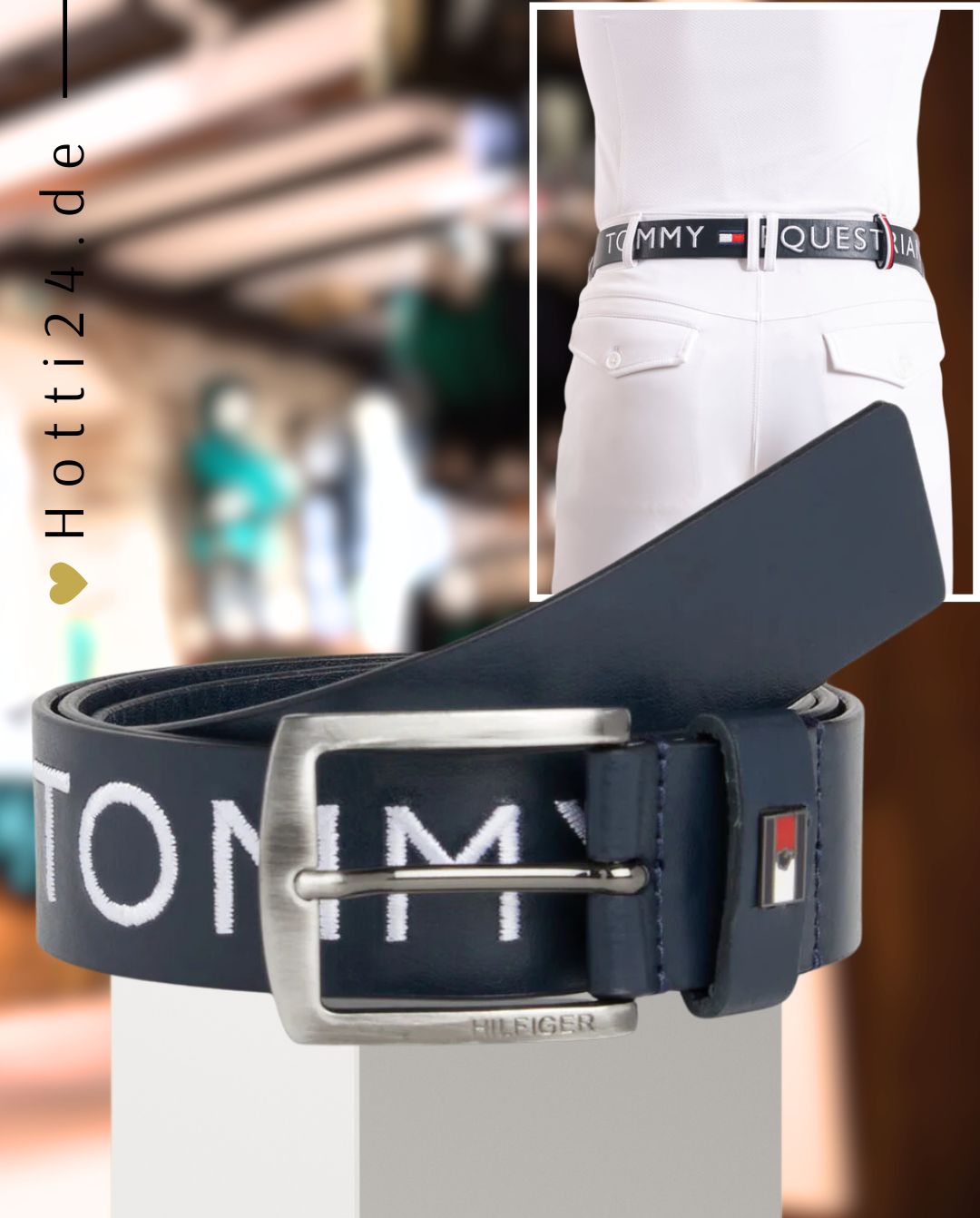 TOMMY HILFIGER »Gürtel Palermo Desert Sky