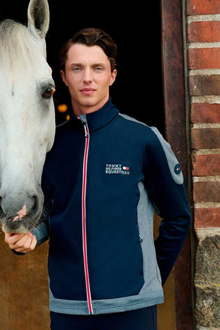 Tommy Hilfiger Equestrian Softshell Jacket Desert Sky