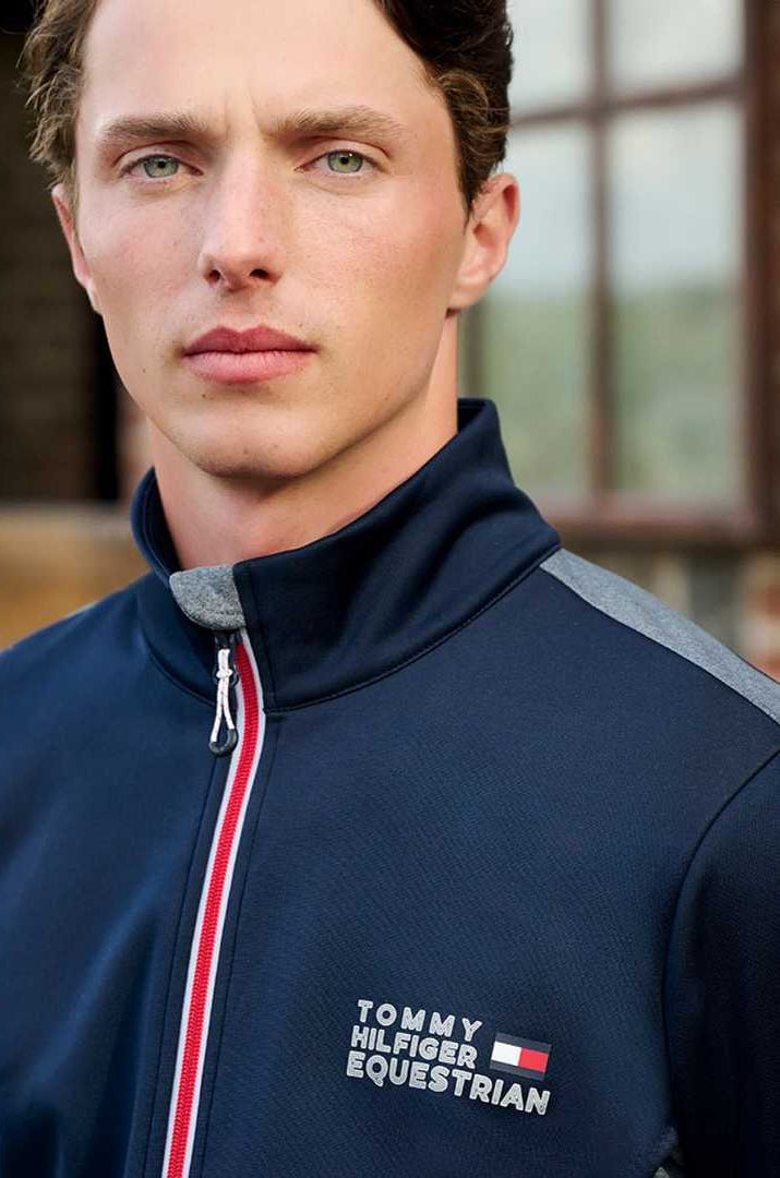 Tommy Hilfiger Equestrian Softshell Jacket Desert Sky
