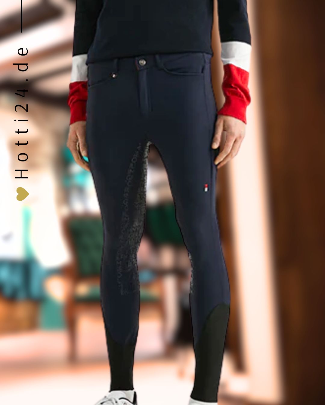 TOMMY HILFIGER »Reithose Pro FullGrip Desert Sky