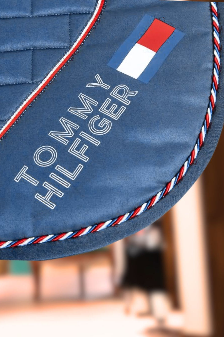 Tommy Hilfiger Equestrian Jumping Saddle Pad London Blue Coast