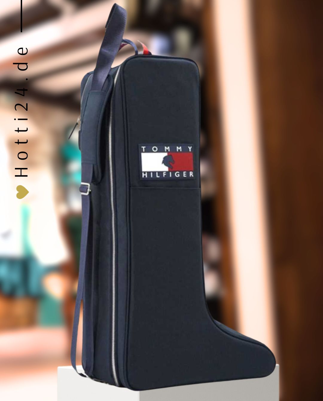 Tommy Hilfiger – Stiefelette „Signature“ TH09UBAG302 004 blau – kaufen Sie www.hotti24.de