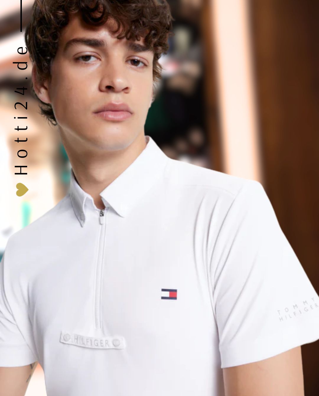TOMMY HILFIGER »Turniershirt Rochester White