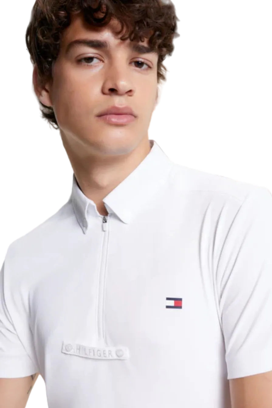Tommy Hilfiger Equestrian Competition Shirt Rochester White