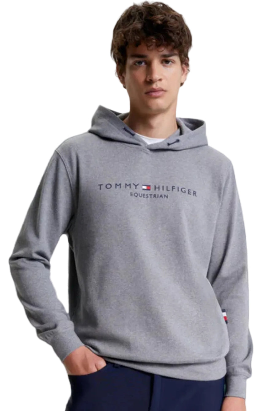 Tommy Hilfiger Equestrian® »Damen & Herren Hoodie Williamsburg Grau, bietet alles, was Sie von einem Hoodie erwarten würden, mit zusätzlichem Stretch für eine sportlichere Leistung im und außerhalb des Sattels. Mit einer kontrastierenden elastischen Kordel Artikelnummer th13mhoo765-027 erhältlich bei www.Hotti24.de