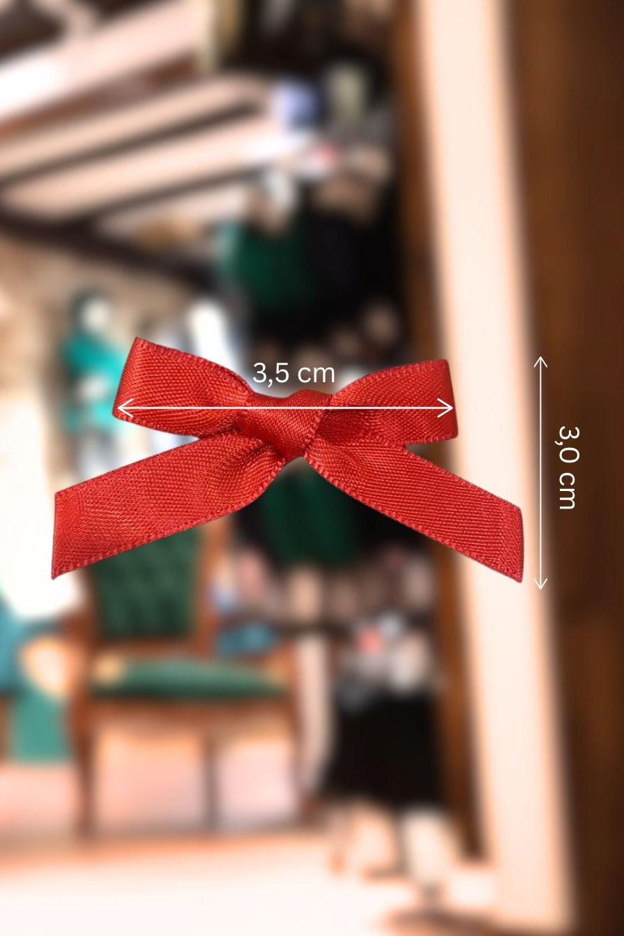 Schleife für Trense mini Rot