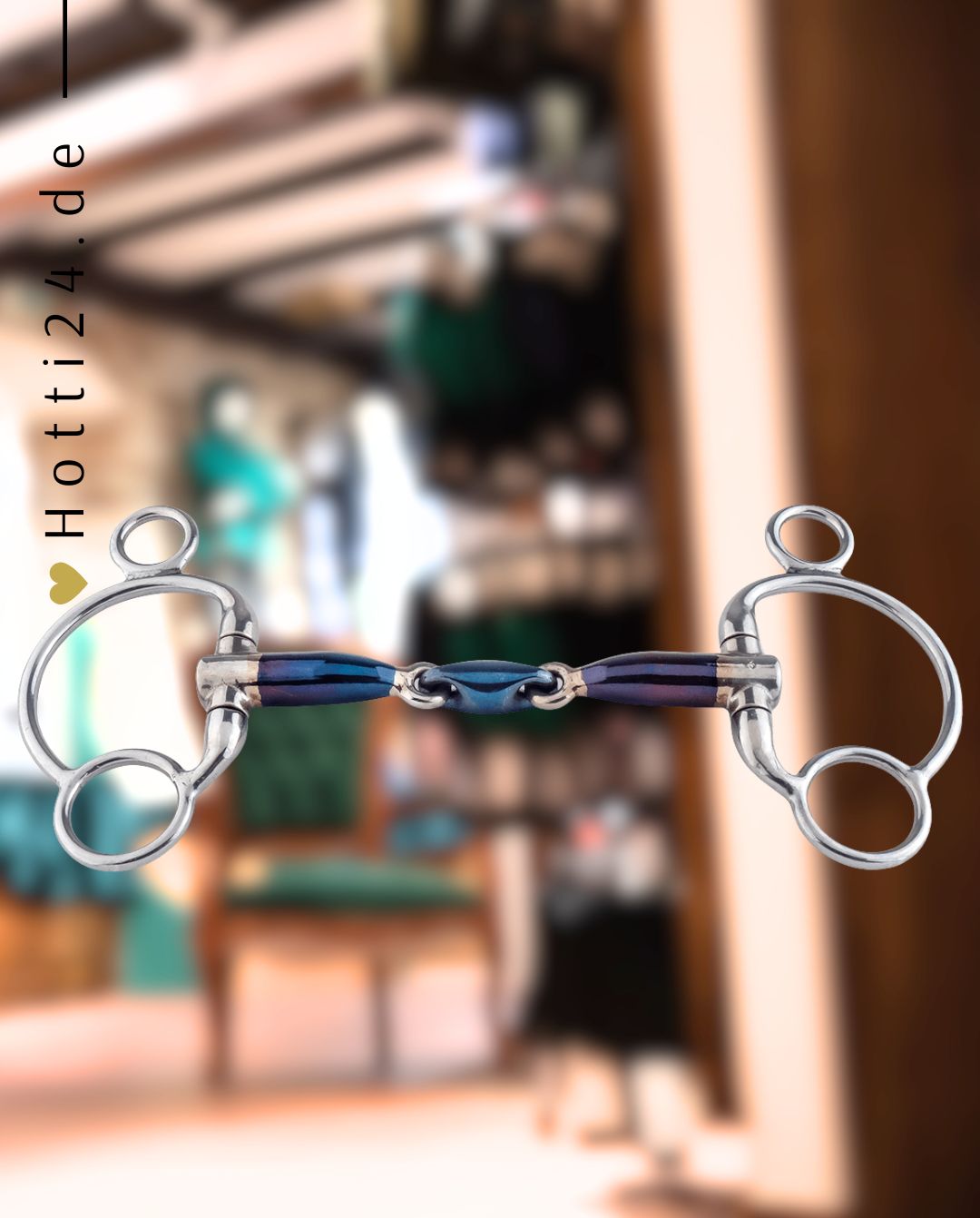 TRUST »Gebiss Sweet Iron 2,5 Olivenkopfgebiss doppelt gebrochen