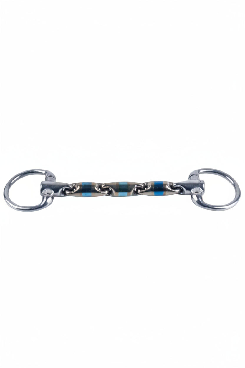TRUST Sweet Iron Snaffle Bit Olive Head Gag Eggbutt Waterford