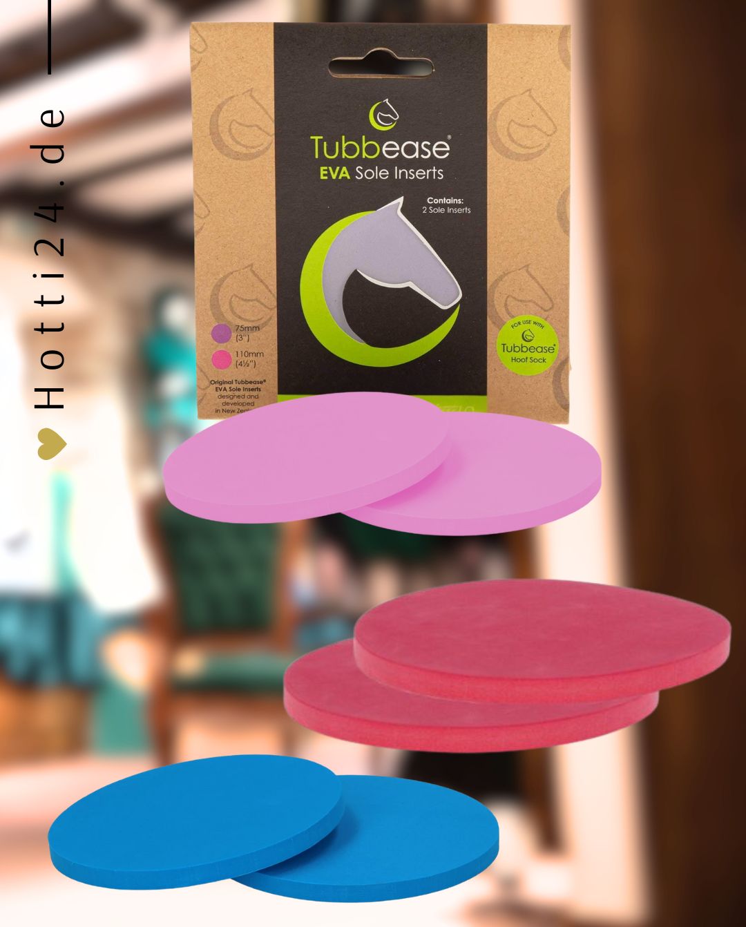 Tubbease Hoof Boot Inserts