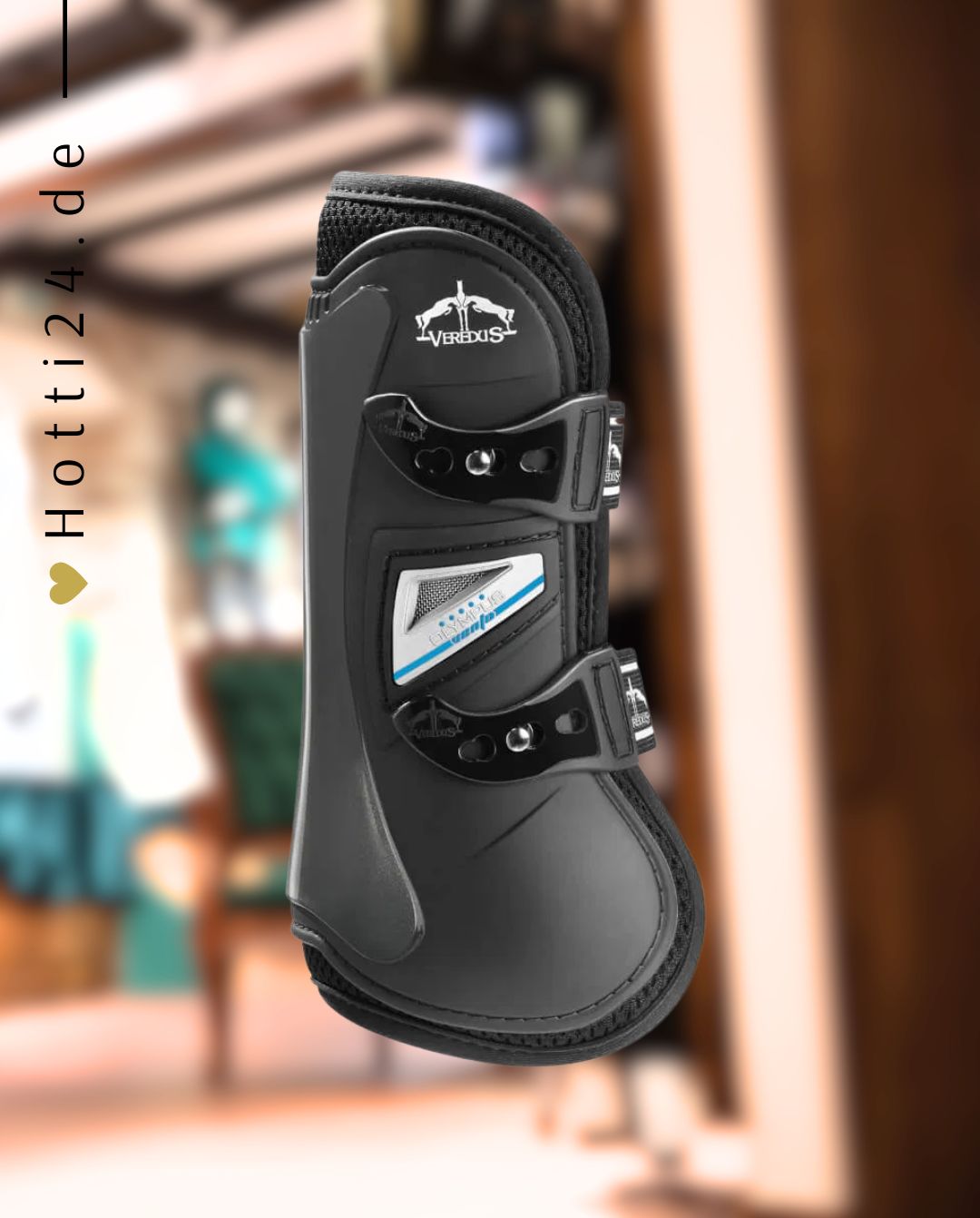 Veredus »Gamaschen Olympus Vento Springgamaschen vorne Black