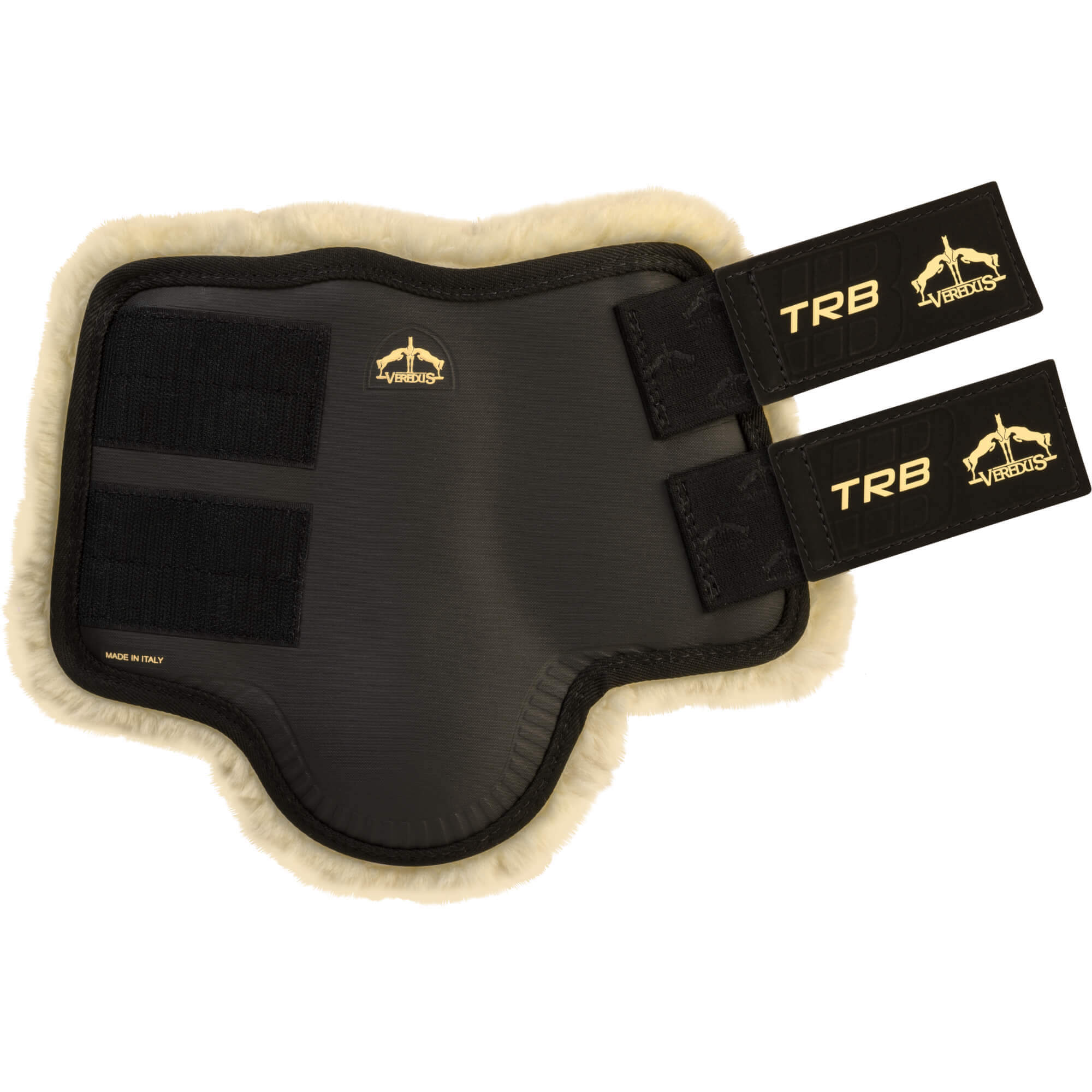 Veredus Fetlock Boots TRB Save the Sheep Front Black