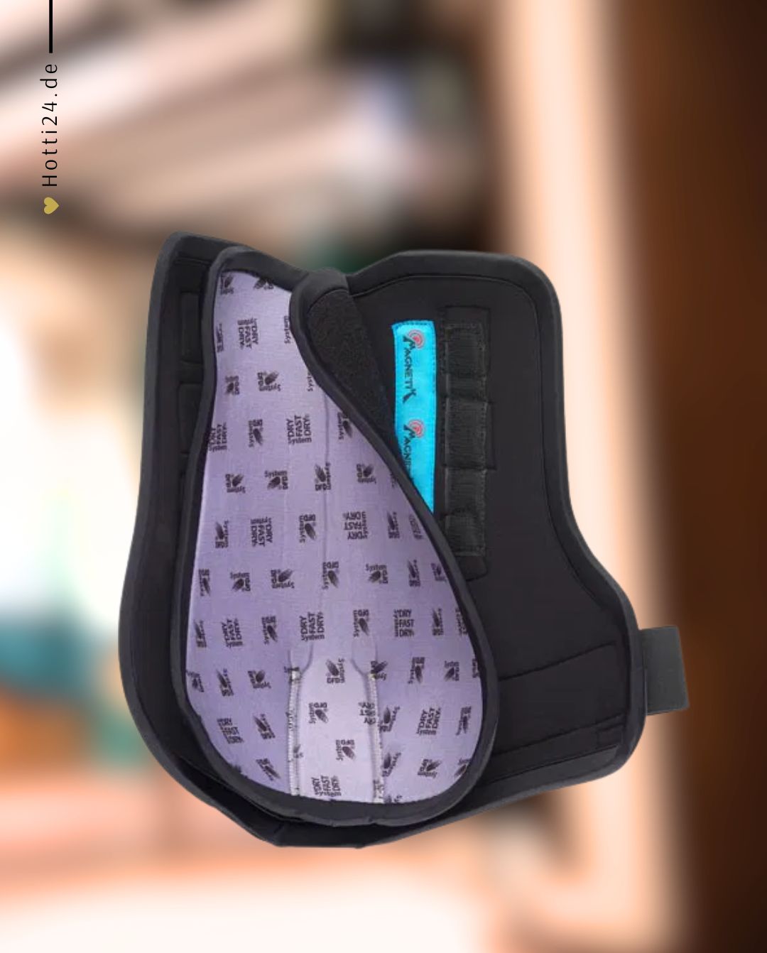 Veredus »Stallgamaschen Magnetfeld Magnetik Stable Boot Evo Front Black