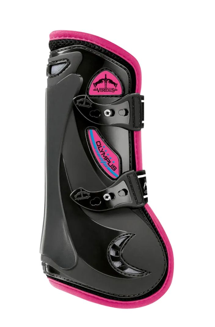 Veredus Fetlock Boots Olympus Vento Jumping Boots Black/Pink