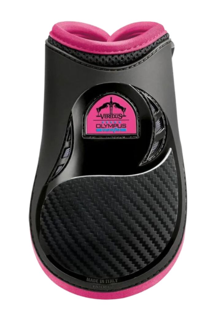 veredus-pferde-streichkappen-olympus-vento-black-pink
