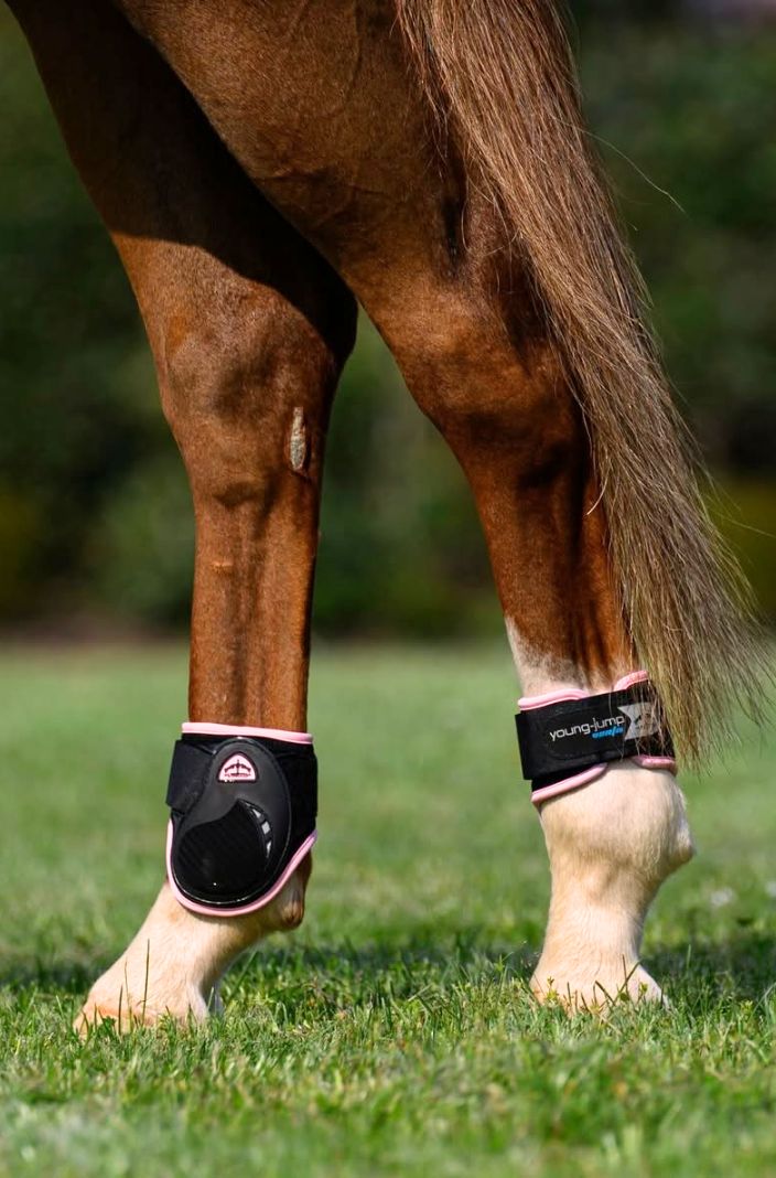 Veredus Streichkappen Olympus Vento Schwarz/Light Pink
