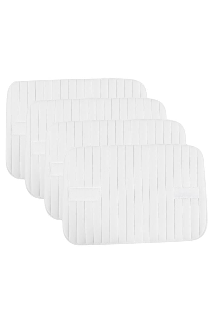 waldhausen-pferde-bandagierkissen-4er-set-weiss