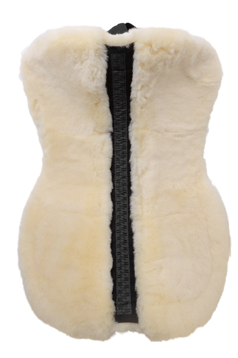 Werner Christ Saddle Pad Edge Ultra Black / Natural