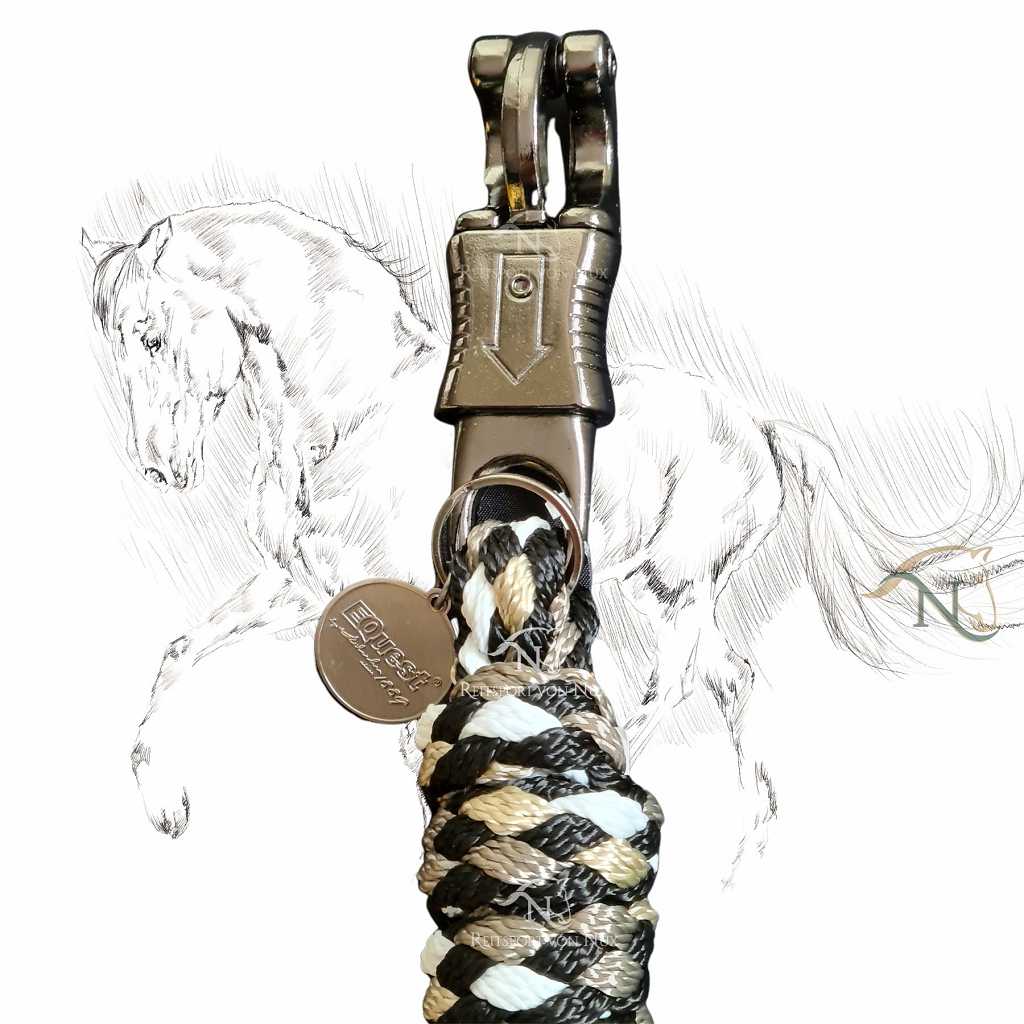 fuehrstrick pferde ultimo oxford panikhaken equest