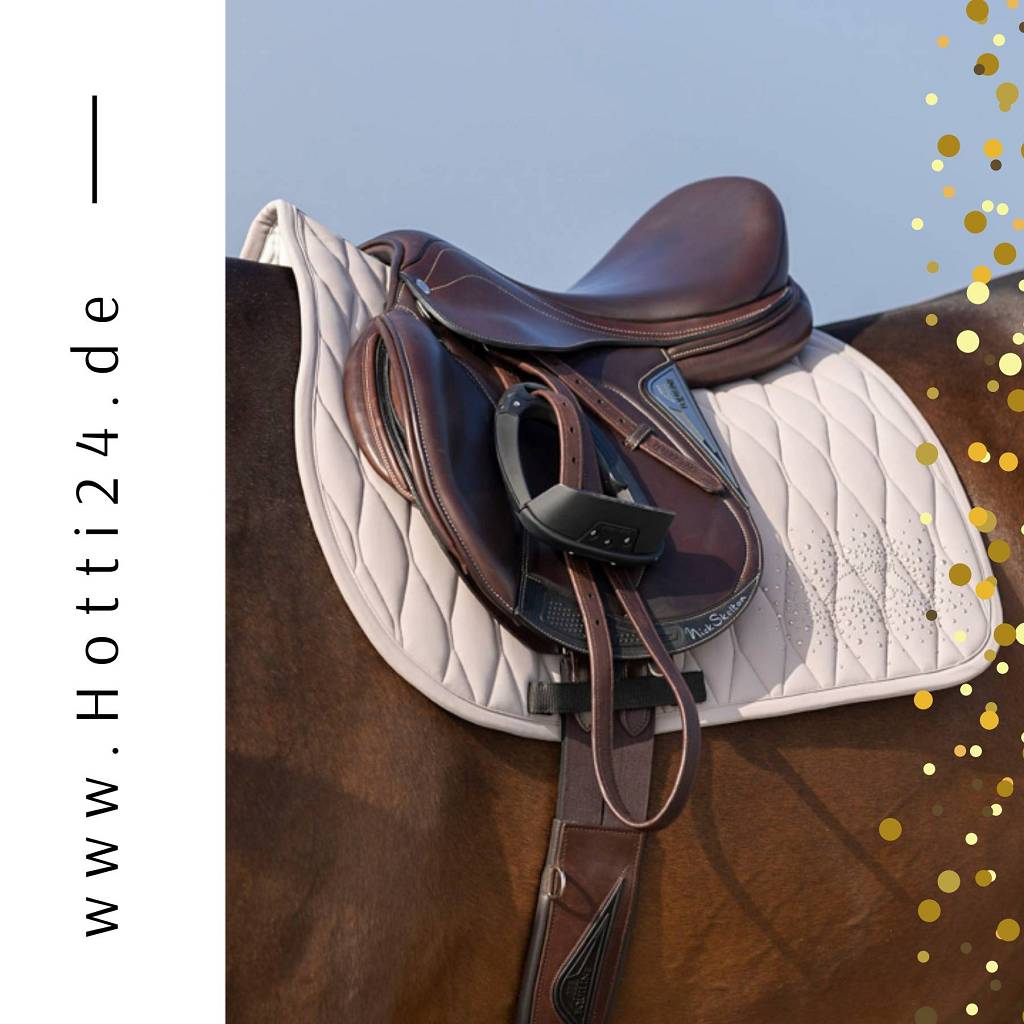 pferde schabracke springen beige